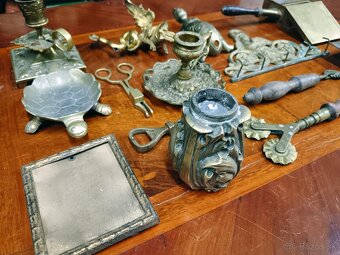 Starožitnosti mosadzné - 2