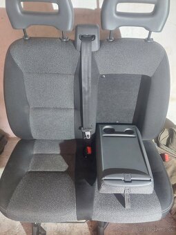 Dvojsedačka Fiat ducato - 2