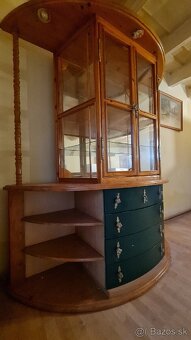 Predám Vitrína,komoda,knižnica do obývačky - 2