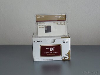 Mini DV videokazety SONY -PANASONIC - TDK - Digital 8 - 2