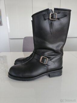 Kožené moto čižmy - 2