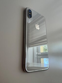iPhone X 64GB Silver - TOP STAV - 2