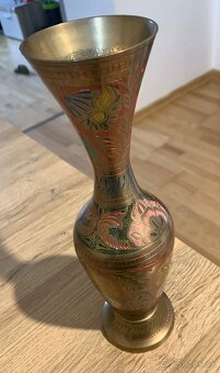 Mosadzná váza 28,5 cm - 2