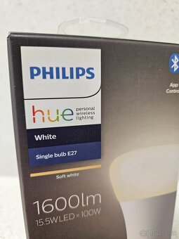 LED Žiarovka Philips Hue WHITE E27 / 1600lm / 100w - 2