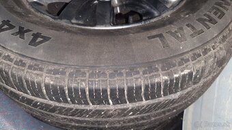 Predám hliníkové disky aj s pneumatiky Hilux - 2