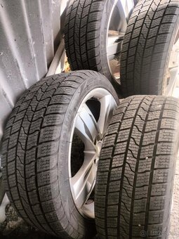 4ks alu disky orig. Seat 5x112 R18 pneu celoročne 7mm - 2