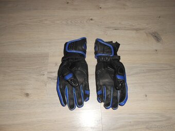 Predam uplne nove kozene moto rukavice IXS o velkosti M-9 - 2