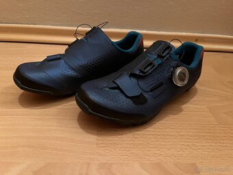 Cyklistické tretry Shimano XC5 ako nové. - 2