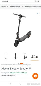 Predám lacno xiaomi electric scooter 5LG - 2
