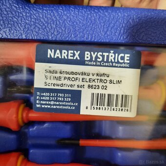 Narex sada skrutkovačov 1000v - 2