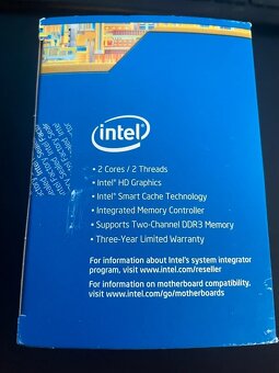 Intel Pentium G3460 – Factory Sealed, LGA1150, Nový v krabic - 2