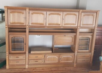 Obývacia stena masív dub - 2