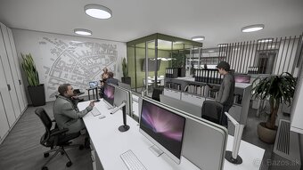 Reprezentatívna kancelária s kuchynkou, 85,05m2, v centre na - 2