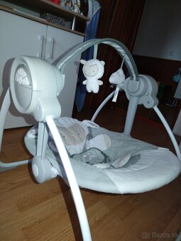 INGENUITY HOJDAČKA S MELÓDIOU CUDDLE LAMB 0M+ DO 9 KG - 2