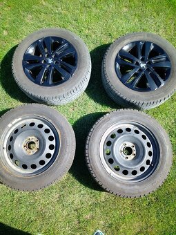 originál Peugeot expert elektróny 5x108 7,0Jx17 ET46 - 2