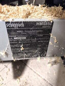 Hoblovacka scheppach hms 850 - 2