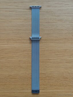 Apple Watch Milaneese Loop 44mm Strieborný - 2