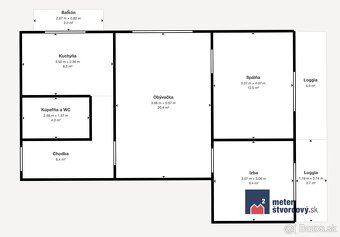 3-izbový byt A. Bernoláka, Žilina - 2