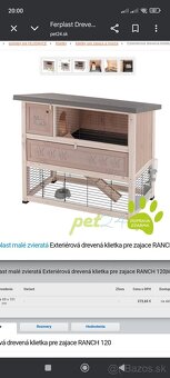 Drevená klietka pre zajaca - 2