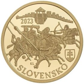 Zlatá minca Vznik Samovej ríše - 2
