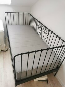 Kovová posteľ IKEA - 2