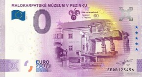 0 euro bankovka / 0 € souvenir - 2020 - 2