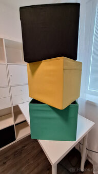 IKEA 5x5 zostava so stolom KALAX LINNMON - 2