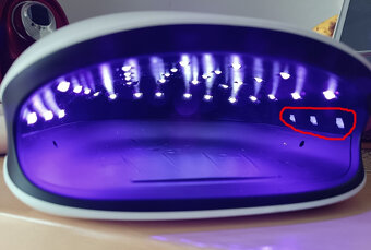 LED/UV lampa na nechty - 2