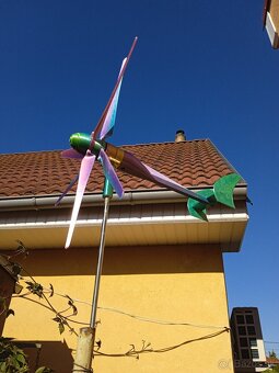 Lietadielko na vietor. - 2