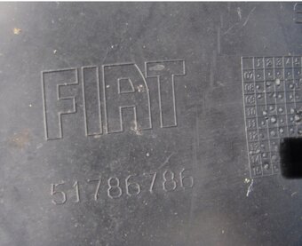 Fiat 500 2007- ľavý zadný podblatník - 2