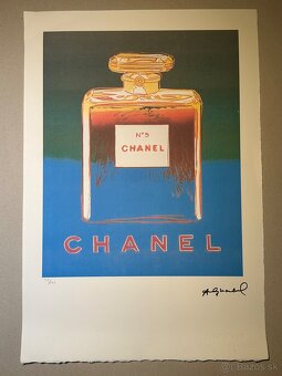 Andy Warhol "Chanel" Limitovaná edícia_Certifikát - 2