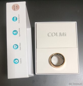 Smart ring COLMI R03 Gold velkost 10 19,8mm - 2