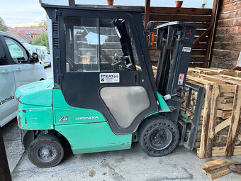 Vysokozdvižný vozík Mitsubishi D-FD25NT, nosnost 2500 kg - 2