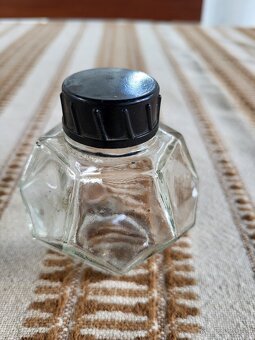 Predám starú nádobku na atrament+starú fľašu - 2