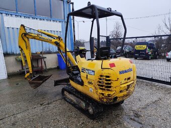 Minibáger Komatsu PC15, váha 1500kg. - 2