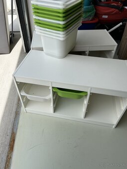 2x úložný diel s boxmi - 2
