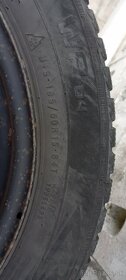 Predám zimné pneumatiky s diskami 185/60 R15_4ks - 2