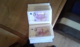 0 eurové bankovky 2019 - 2