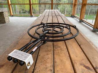 Predám plynový horák na varenie, výkon 25 kW, priemer 75 cm. - 2