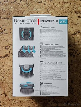 Predám nevybalený strihací strojček Remington X5 Power-X - 2