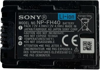 Batéria SONY NP-FH40 Lithium - 2