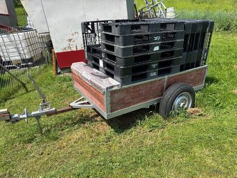 Vlečka za malotraktor - 2