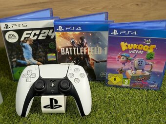 Sony Playstation 5 Slim, mechanika, 1 ovládač, 3 hry - 2
