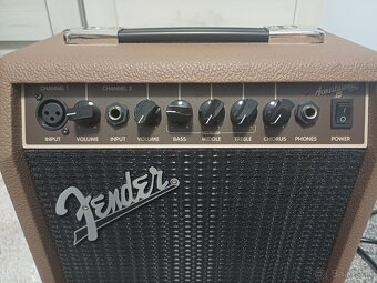 Fender Acoustasonic 15 Kombo pre elektroakustické nástroje - 2
