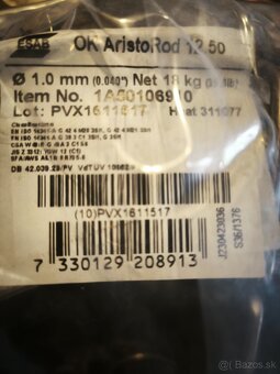 Zváracie drôty CO2 Esab/Böhler/Filarc – 1.0/1.2 mm - 2