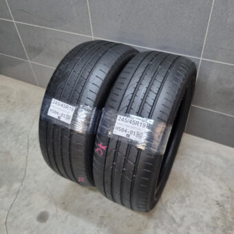 Letné pneumatiky 245/45 R19 PIRELLI RSC DOT1120 - 2