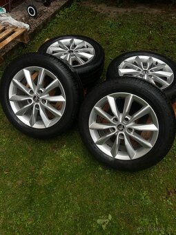 5x112 r16 Skoda +zimne pneumatiky 205/55 r16 - 2