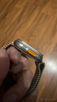 Apple Watch Ultra 2 49mm prírodný titán+ remienkom z titánu - 2