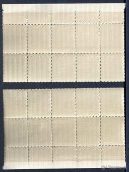 Známky, zbierka, bloky Zborov 1937, ČSR I - 2