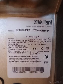 Plynový kotol Valliant.kondeznacny - 2
